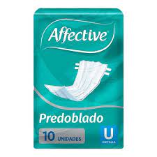 AFFECTIVE PREDOBLADO UNITALLA C/10