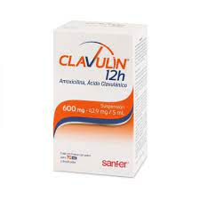 CLAVULIN 12H SUSP 600MG 70ML