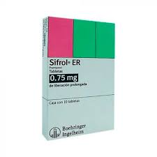 SIFROL ER .75MG TAB C10