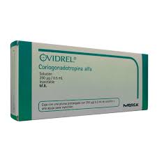 OVIDREL 250MCG/0.5ML SOL INYECTABLE