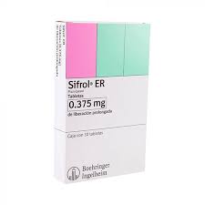 SIFROL ER .375MG TAB C10