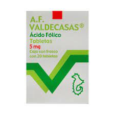 ACIDO FOLICO 5MG TAB C20