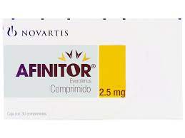 Afinitor 2.5 Mg 30 Comprimidos