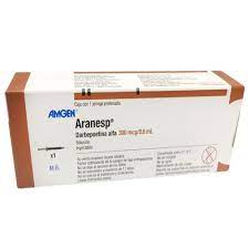 Aranesp 300 Mcg/0.6 Ml 1 Jeringa Prellenada