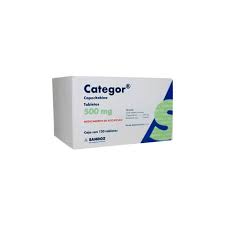 Categor 500 Mg 120 Tabletas