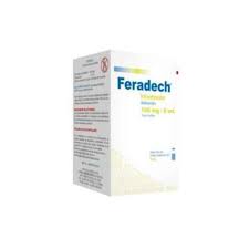 Feradech 100 Mg Solución Inyectable Frasco Ámpula 5 Ml