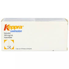 Keppra 100 Mg/Ml Frasco Ámpula 5 Ml 10 Piezas