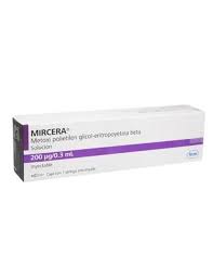 Mircera 200 Mcg/0.3 Ml Jeringa Prellenada