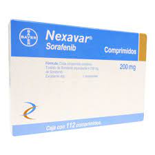 Nexavar 200 Mg 112 Tabletas