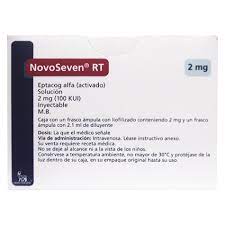 Novoseven Rt 2 Mg Solución Inyectable Frasco Ámpula