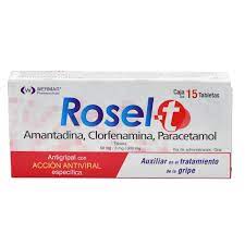 AMANTADINA/CLORFEN/PARACETAMOL TAB 15ROSEL