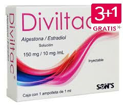 ALGESTONA/ESTRADIOL (PERLUDIL) FA 1 ML