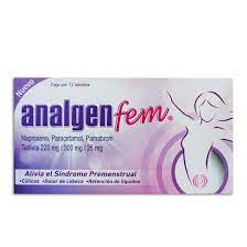 ANALGEN FEM 220MG TAB C12