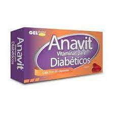 ANAVIT VITAMINAS DIABETICOS CAP C30