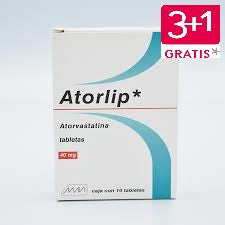 ATORVASTATINA 40MG TAB C10