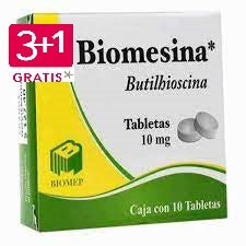 BUTILHIOSCINA 10 MG C/ 10 TAB