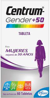 CENTRUM MUJER 50+ TAB C60