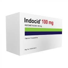 INDOCID 100MG SUP C15