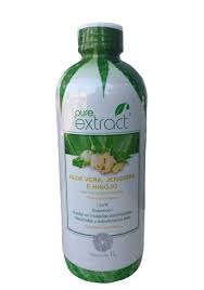 PURE EXTRACT ALOE VERA/JENGIBRE E HINOJO