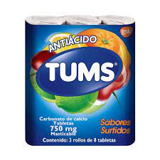 TUMS EXTRA SURT TAB MAST C8X3