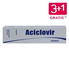 ACICLOVIR 30MG/ML UNG 4.5G