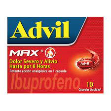 ADVIL MAX 400MG CAP C10