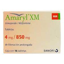 AMARYL XM 4/850MG TAB C16