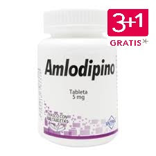 AMLODIPINO 5MG TAB C100