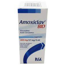 AMOXICLAV BID SUSP 400MG 70ML