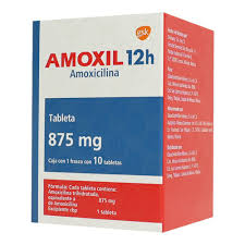 AMOXIL 12H 875MG TAB C10