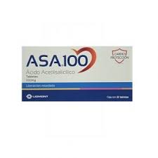 ASA 100MG TAB C30