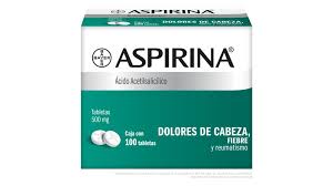 ASPIRINA 500MG TAB C100