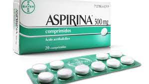 ASPIRINA 500MG TAB C20