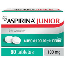 ASPIRINA JR 100MG TAB C60