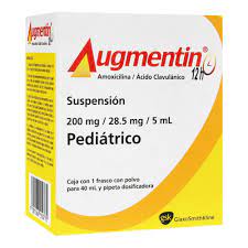 AUGMENTIN 12H 200MG SUSP 40ML