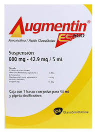 AUGMENTIN ES 600MG SUSP 50ML