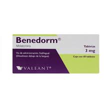 BENEDORM SUBL 3MG TAB C40