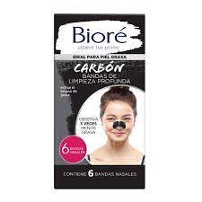 BIORE BANDAS CARBON C/6