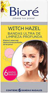 BIORE BANDAS WITCH HAZEL C/6