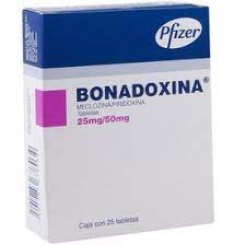 BONADOXINA 25MG TAB C25