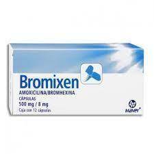 AMOXICILINA/BROMHEXINA CAP 12