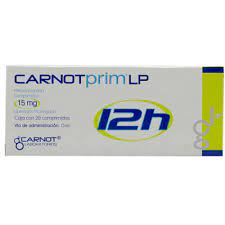 CARNOTPRIM 12H 15MG CPR C20