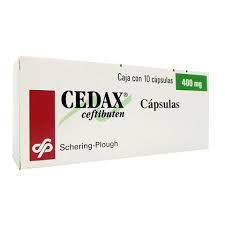 CEDAX 400MG CAP C10