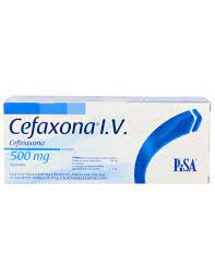 CEFAXONA IV 500MG F A C1