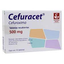 CEFURACET 500MG TAB C10