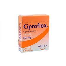 CIPROFLOX 500MG CAP C6