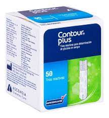 CONTOUR PLUS C/50 TIRAS