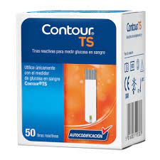 CONTOUR TS TIRAS REACTIVA 50