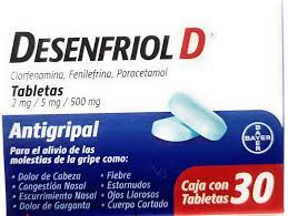 DESENFRIOL D TAB C30