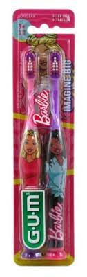 GUM CEPILLO BARBIE 3+ C/2